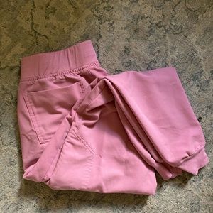 Figs Pink Track Pants